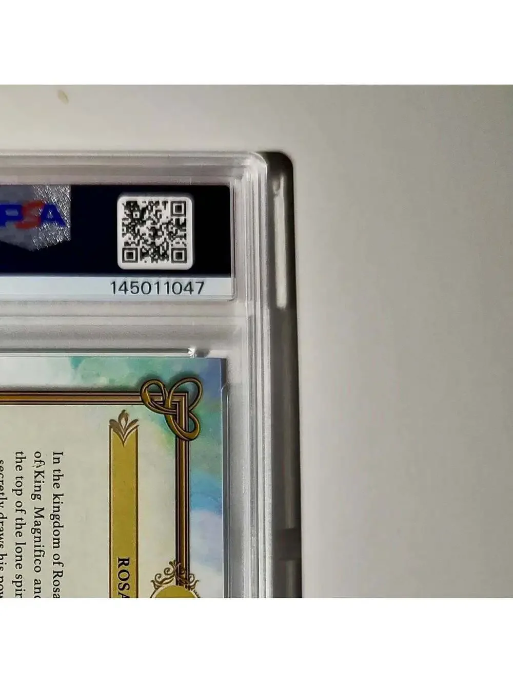 Rosas Castle 2025 Topps Disney #C-20 Card Wish PSA 9
